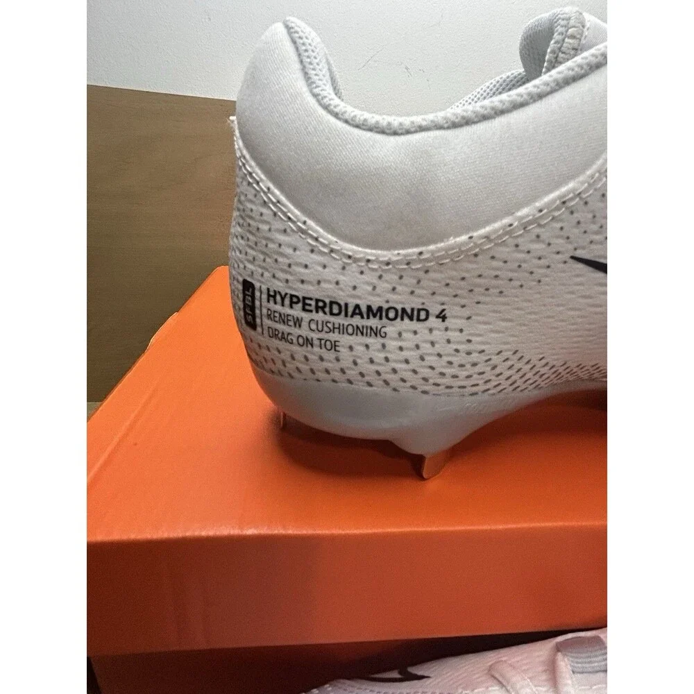 Nike Hyperdiamond 4 Pro Softball Cleats CZ5920-102 Women's